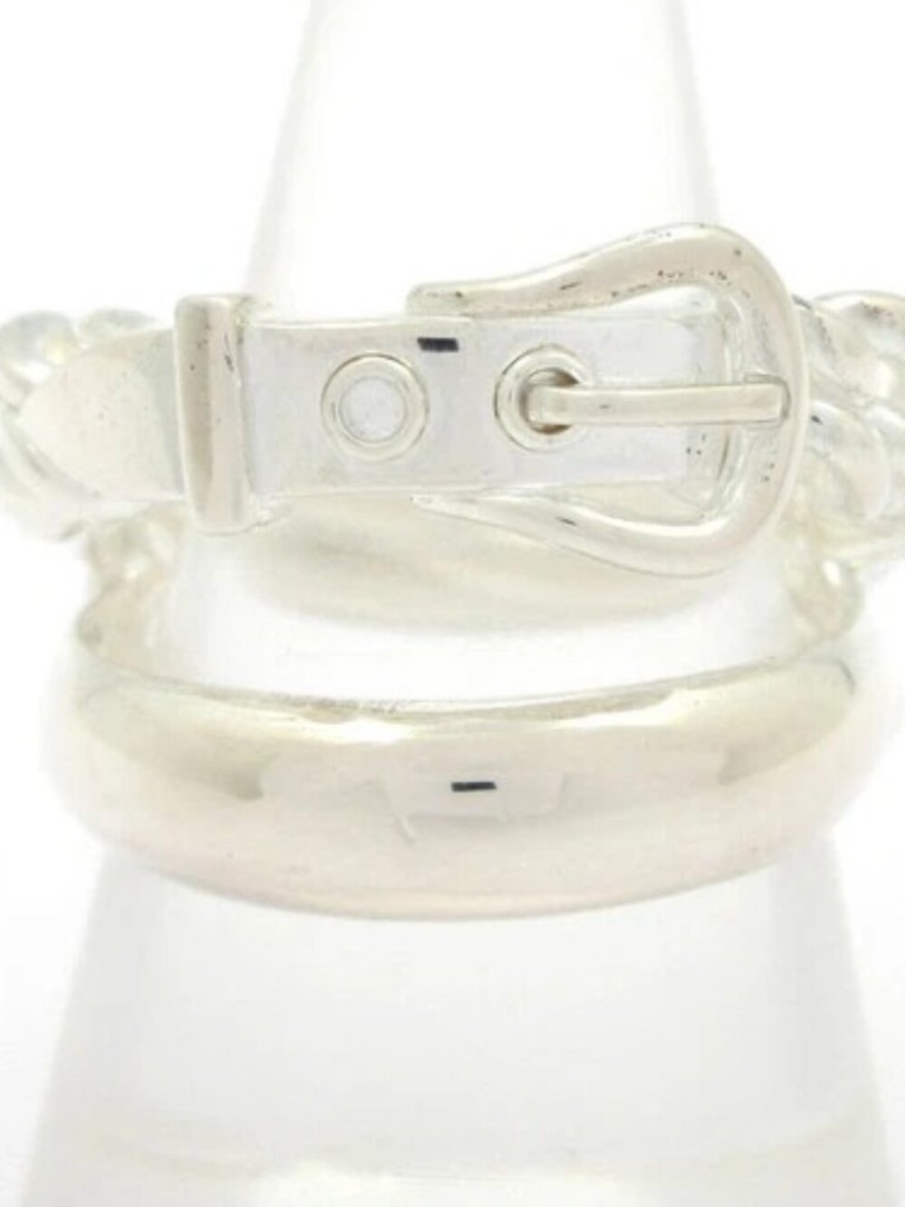 HERMES Book Series: Inflexible Silver 2******** Ring